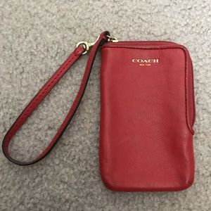 Coach wristlet